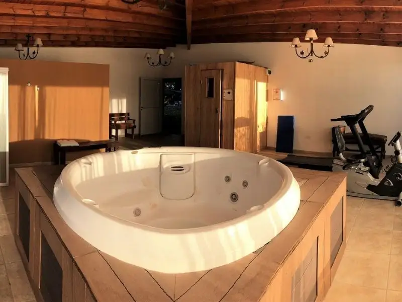 La Mota lodge outdoor seating